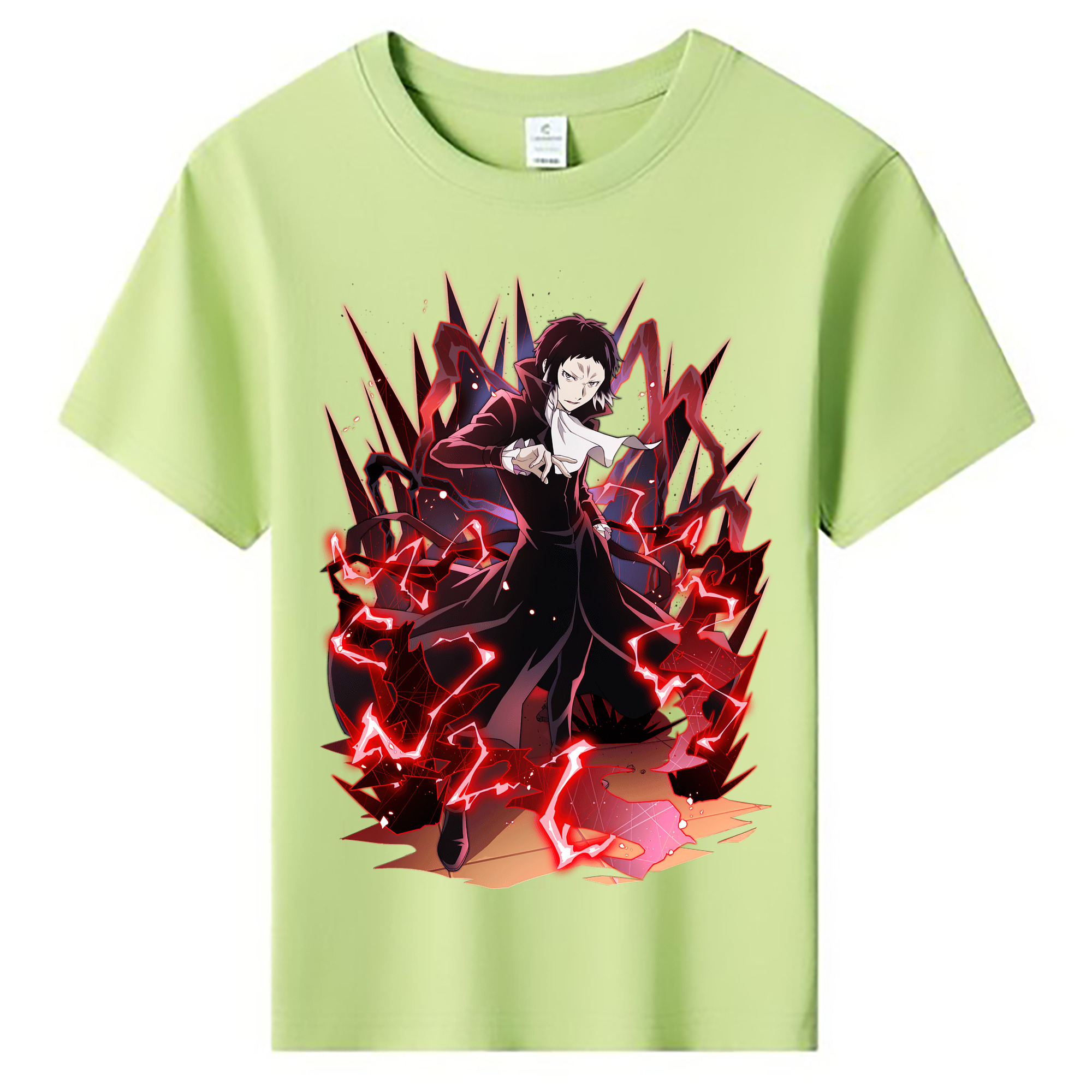 （画像用） 文豪ストレイドッグス Bungo Stray Dogs 綿100％キッズTシャツ（フロントプリント）